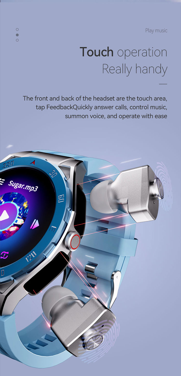 Smart Watch with Headphones, F33 Smartwatch, F33 smart watch, smart watch with earbuds, smart watch with headset, smart watch earphone, F33 smartwatch earphone, 2 in 1 smart watch, F33 smart watch earphone